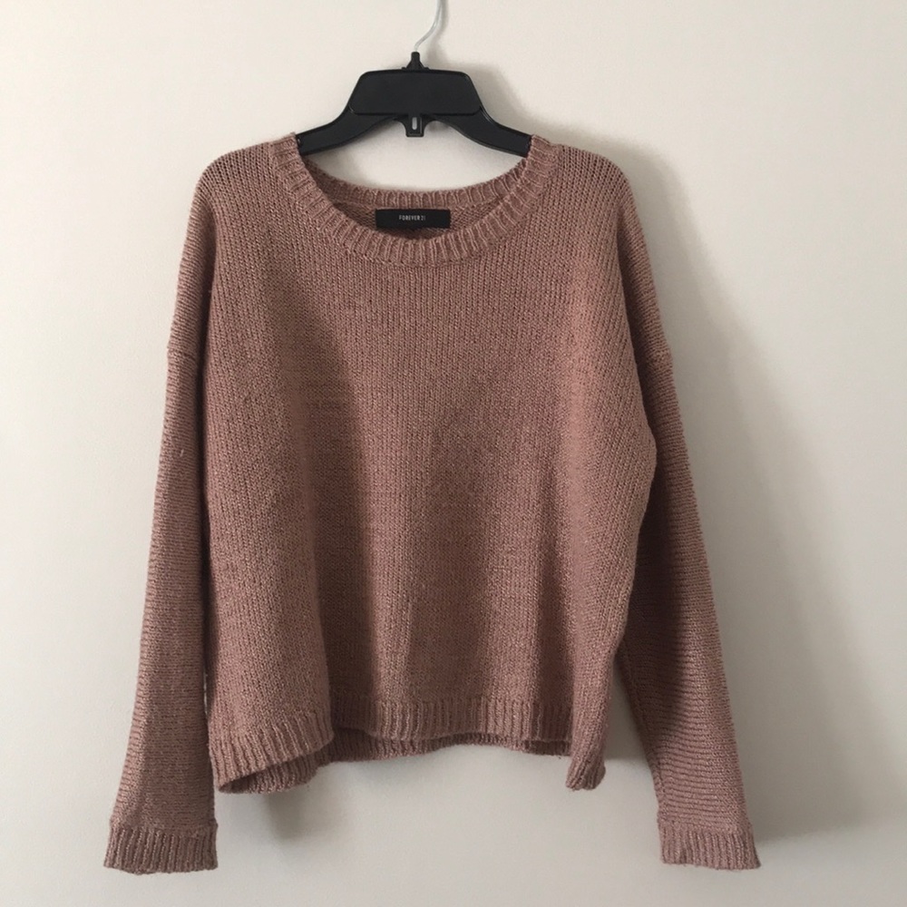 Pink Knit Sweater